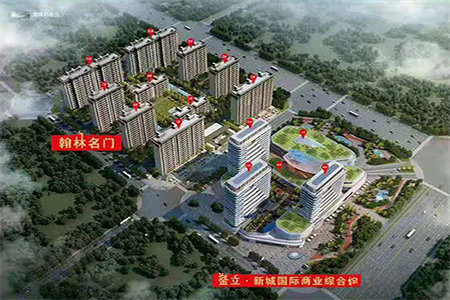 仁和春天国际3室2厅1卫69.8万85m2精装出售
